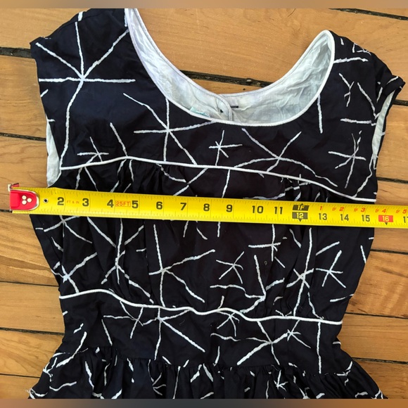 NWOT ModCloth retro style cotton dress - Picture 5 of 11